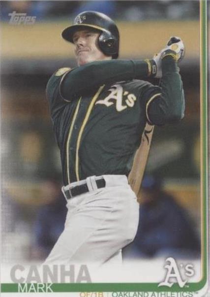2019 Topps Mini - Mark Canha #612