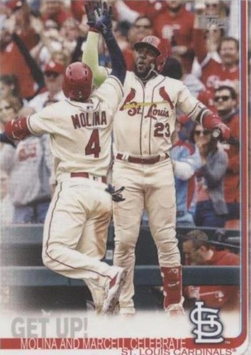 2019 Topps Mini - Marcell Ozuna Yadier Molina #536