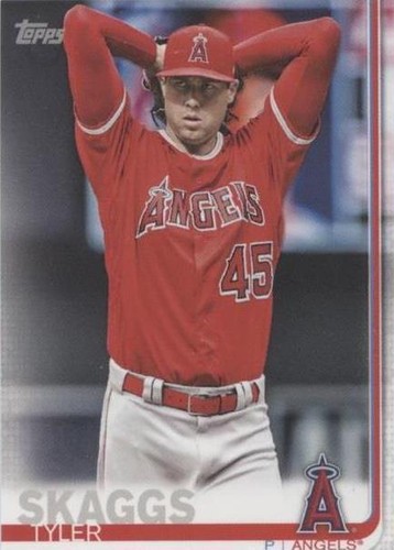 2019 Topps Mini - Tyler Skaggs #340