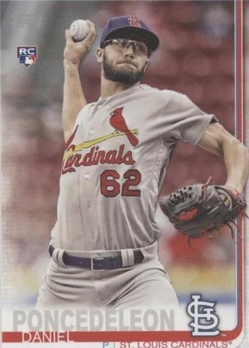 2019 Topps Mini - Daniel Poncedeleon #140