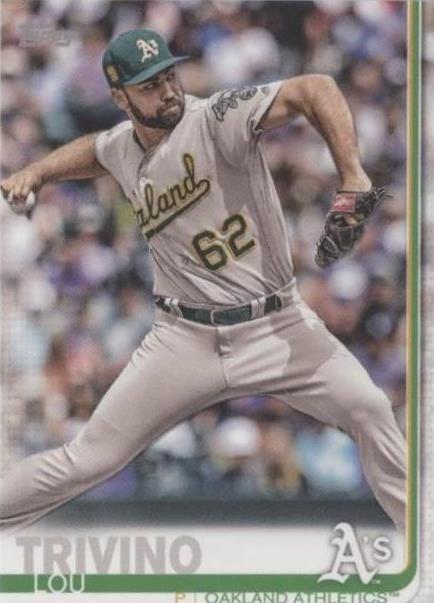 2019 Topps Mini - Lou Trivino #83