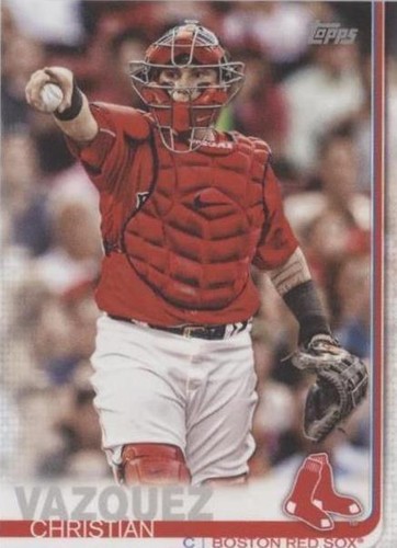 2019 Topps Mini - Christian Vazquez #373