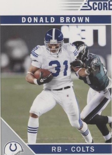 2011 Score Donald Brown #124