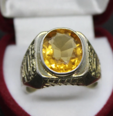 Original yellow deals topaz