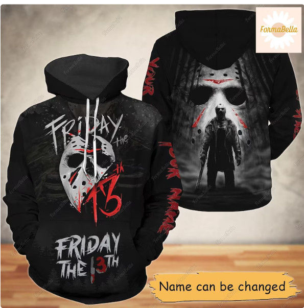 Halloween Friday The 13Th 3D HOODIE HALLOWEEN GIFT CHRISTMAS GIFT BEST PRICE