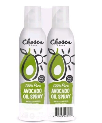 Chosen Foods Avocado Oil Cooking Spray (8 oz., 2 pk.)*Free Shipping!*