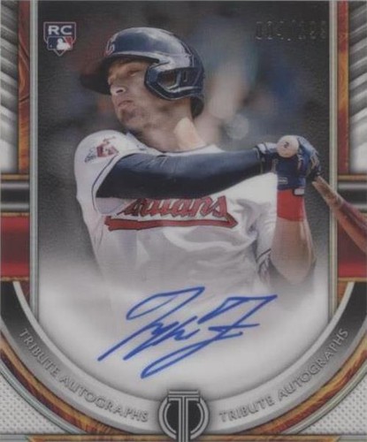 2023 Topps #462 Tyler Freeman RC Blue Parallel /999