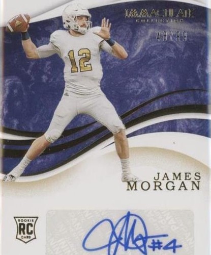 2020 Panini Immaculate Collection Collegiate James Morgan #84