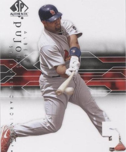 プーホールズ　Albert Pujols Cardinals 2008 SP Authentic Albert Pujols St Louis Cardinals Card #3
