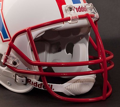Schutt Super Pro NOPO Football Helmet Facemask / Faceguard SCARLET (RED)