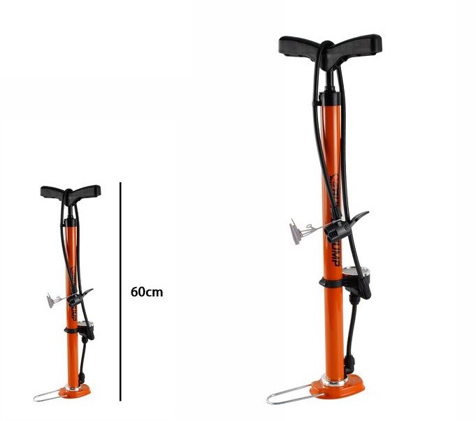 Pompa Gonfiatore Manuale Per Ruote Pneumatici Bicicletta Gonfiabili 5832b dfh