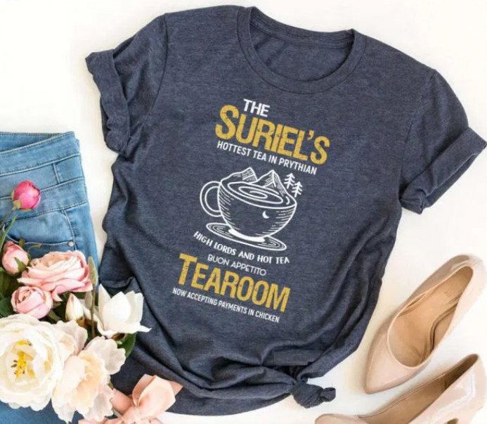 Gift for Book Lovers Mystical Book Aesthetic Tee – ACOTAR