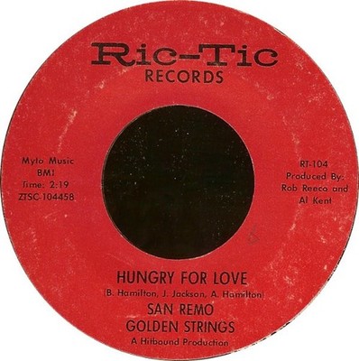 San Remo Golden Strings / Bob Wilson And San Remo Golden Strings - Hungry For Lo