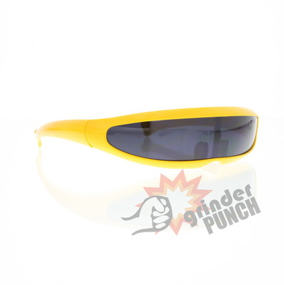 CYCLOPS SUNGLASSES robot futuristic party novelty single dark tint lens