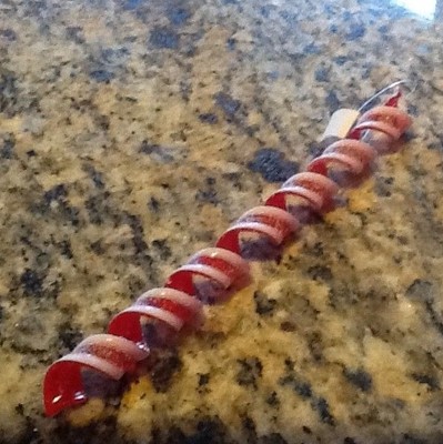 K & K Red & White Candy Ornaments - Free Shipping