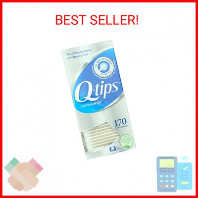 Q-tips Cotton Swabs, 170 ct