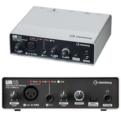 Steinberg UR12 USB Audio Interface w/Cubase AI 24bit/192kHz iPad/Mac/Windows F/S