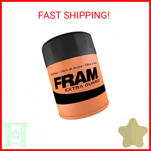 FRAM Extra Guard PH3387A, 10K Mile Change Interval Spin-On Oil Filter