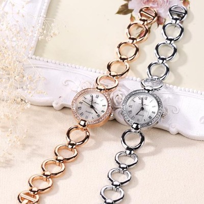 Luxury Women's Bling Watch Dress Bracelet Rhinestone Watch Girl Wrist Watch Gift