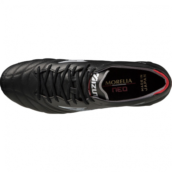 Pre-owned Mizuno Morelia Neo Iv Japan P1ga2330 01 Black × White In Box From Japan