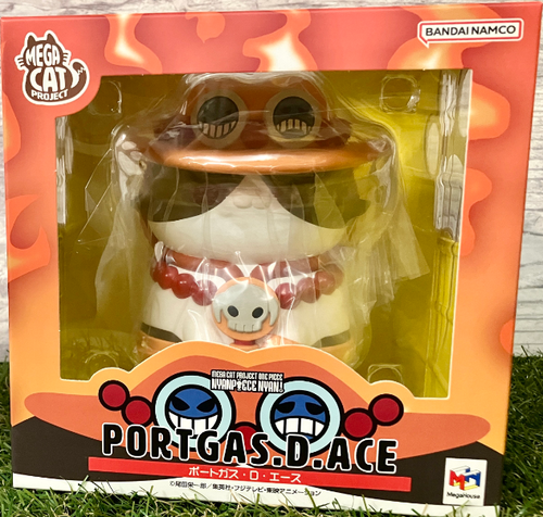 MEGA CAT PROJECT One Piece Big Nyan Peace Nyan! Portgas D. Ace