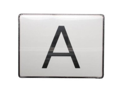 Panneau D'Avertissement Alu-Blechschild Format: A - Déchets 30x40