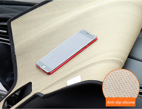 DASH COVER MAT DASHBOARD PAD FOR Jeep Cherokee 2014-2022 Black Accessories