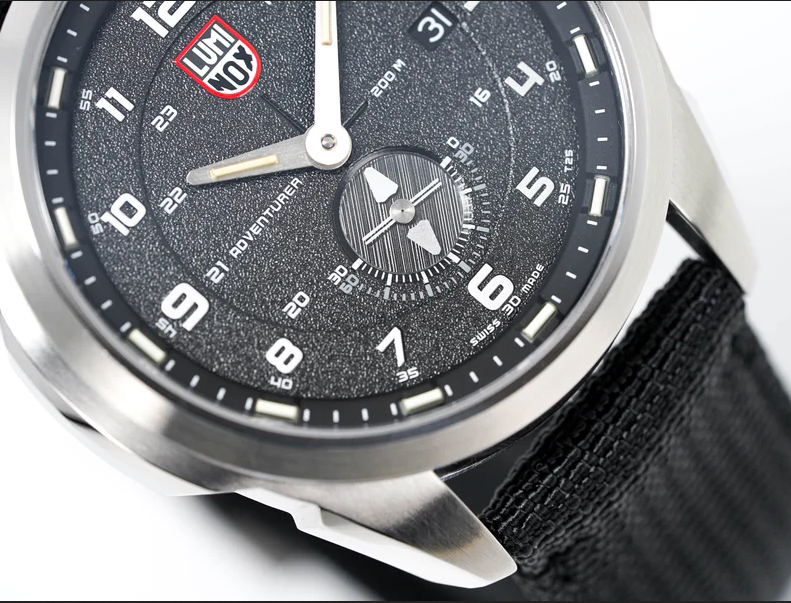 Pre-owned Luminox Atacama Adventurer Sapphire Crystal Black Dial Men's Field Watch Xl.1761