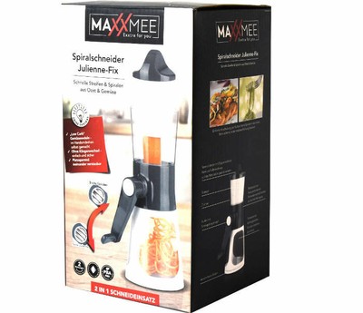 7 tlg Julienne- & Spiralschneider von MAXXMEE Gemüseschneider NEU *
