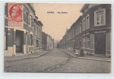 Belgique - CHÊNÉE (Liège) Rue Bodson - Crêmerie Henri Hoveler-Gilman - LA CARTE