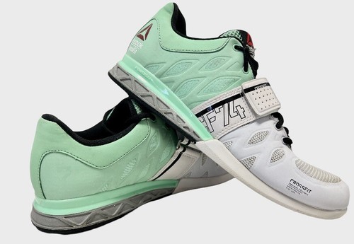 Reebok CrossFit CF 74 Women s White Mint Green Gym Lifting Sneakers Shoes 9.5 5 790 185563857794