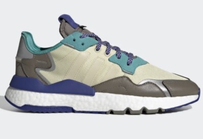 Adidas Nite Jogger Desert Sand Simple Brown Shoes EE5905 Mens 9 Fast Ship New