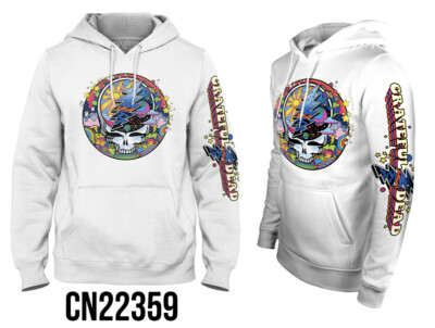 GRATEFUL DEAD-SYF MAX-Sleeve Print PREMIUM QUALITY HOODIE- M-L-XL