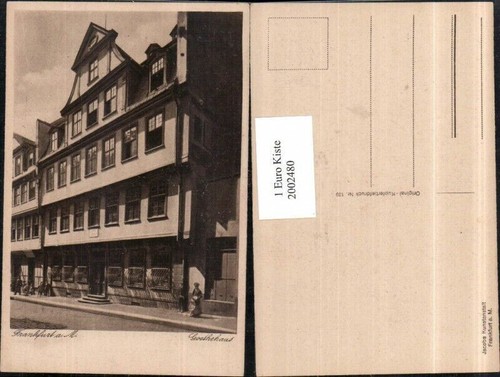 2002480,Frankfurt am Main Goethehaus Hausansicht img
