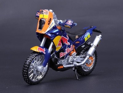 CR Bburago 1:18 KTM 450 Dakar Rally Sports Model Toy Metal Motorcycle