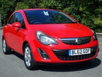 2013 Vauxhall Corsa 1.2i ecoFLEX 16V SXi Hatchback 3dr Petrol Manual Euro 5 (s/s