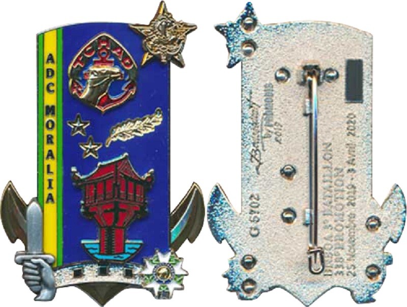  Moralia, Adc, 338Â° Ensoa, Colo 9 Rima Tchad, MatriculÃ©, B By P 5702 (10133)