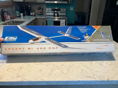 E-Flite Ascent BL 450 RC Glider Airplane - PNP Version.