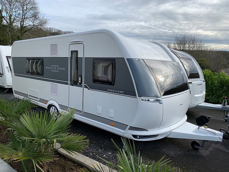 Luxury 4 Berth Hobby Excellent 560 WFU 2019 Touring Caravan in