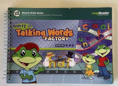 LeapFrog LeapReader Writing Workbook: Write it! Talking Words Factory USED