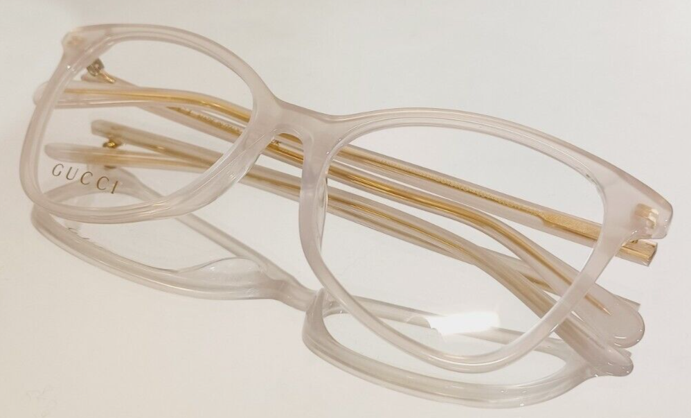 メガネ GUCCI Gucci - GG1360O - 004 beige beige transpare Gucci Glasses GG1360O 004