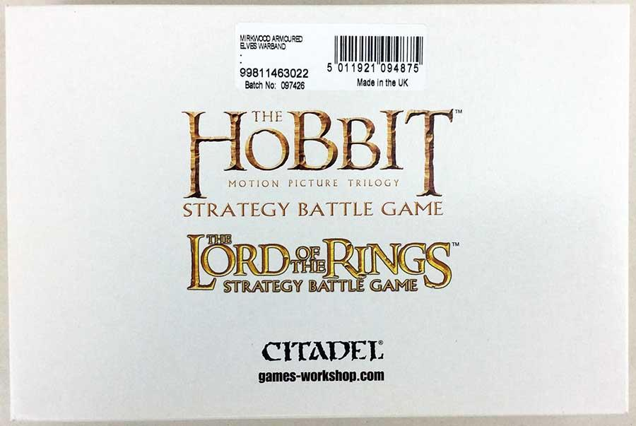 Отряд бронированных эльфов Лихолесья Хоббит Мастерская игр «Властелин колец»