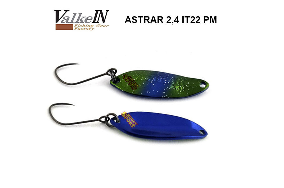 VALKEIN SPOON ASTRAR 2,4 GR  ITALIAN COLOR IT22 PM MANCINI JAPAN TROUT AREA