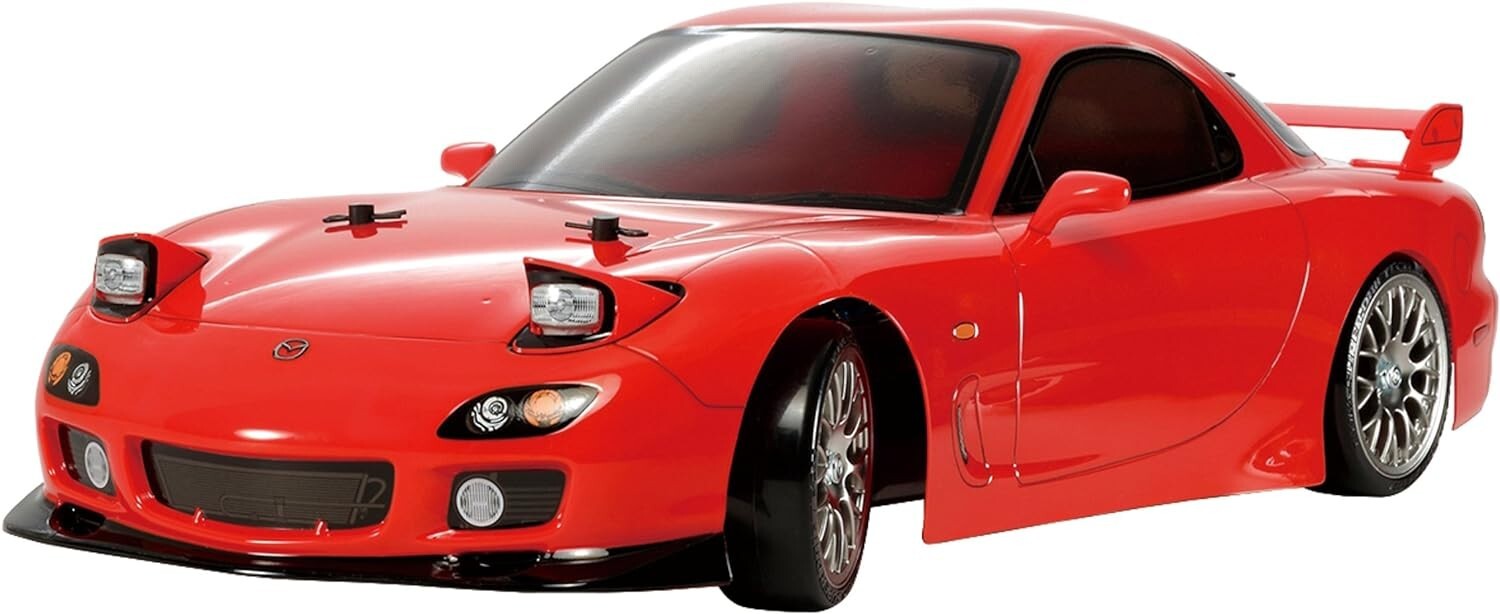 Mazda RX-7 R-SPEC ラジコンカー(TT02） Amazon.com: TAMIYA Mazda RX-7 TT-02D Drift Spec TAM58648A