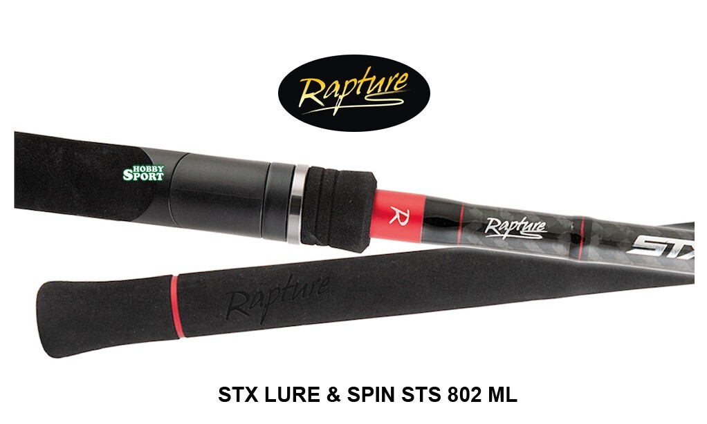 CANNA  RAPTURE SPINNING STX  MOD STS802-ML   5 a 20 GR 2 PZ CARBONIO   12670320