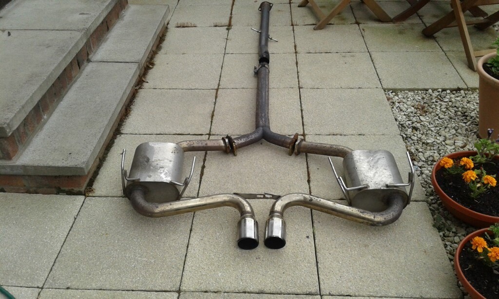 Mini cooper s stainless steel exhaust 2002 to 2006 in Bonnyrigg