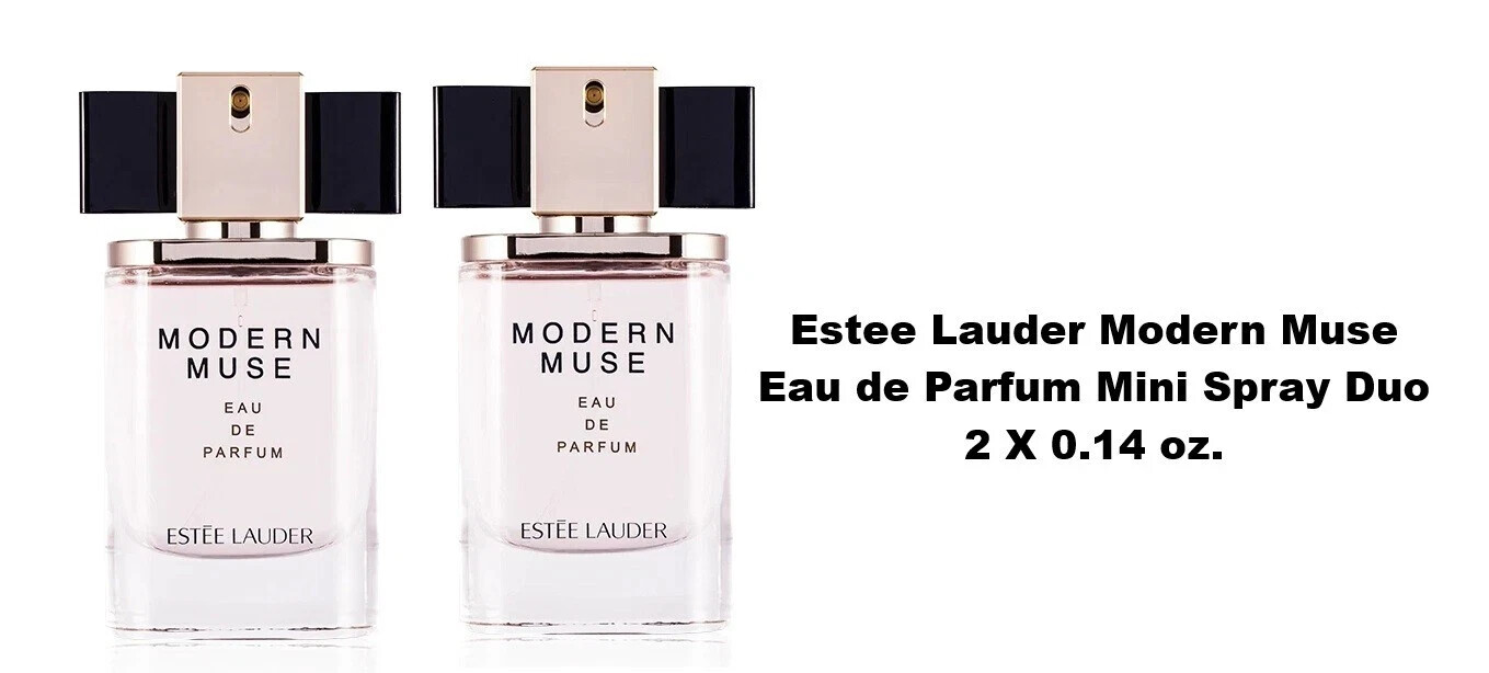 2 X Estee Lauder Modern Muse Mini eau de Parfun Spray 0.14