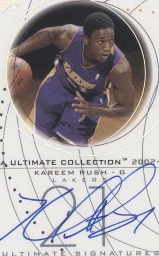 2002-03 Upper Deck Ultimate Collection - Kareem Rush #KR-S