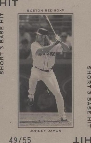 2005 Donruss Throwback Threads - Johnny Damon #PG-87