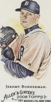 2008 Topps Allen & Ginter's - Jeremy Bonderman #222